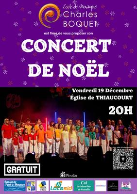 Concert de Noël à Thiaucourt