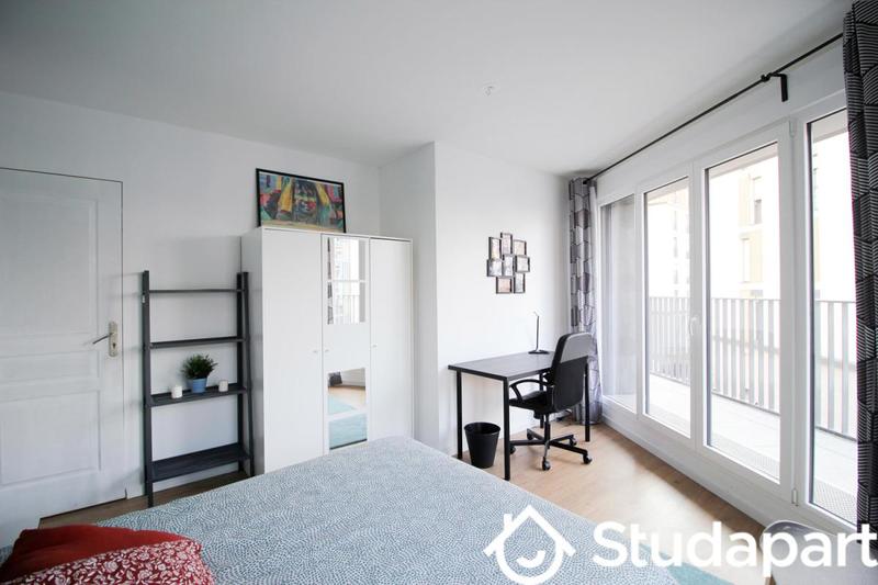 Chambre - 13 m² - 1 pièce