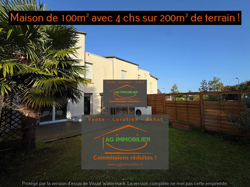 Maison - 100 m² - 5 pièces
