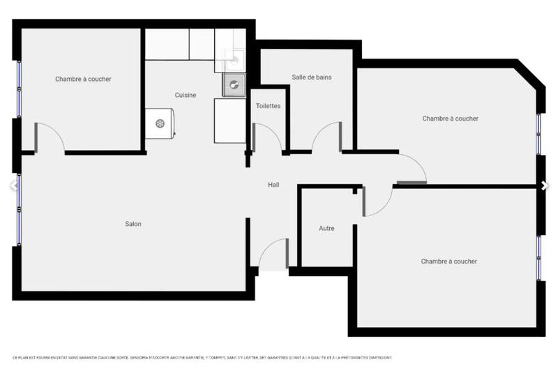 Appartement - 99 m² - 4 pièces