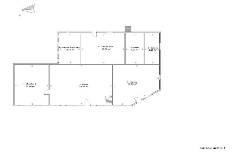 Maison de ville - 286 m² - 9 pièces