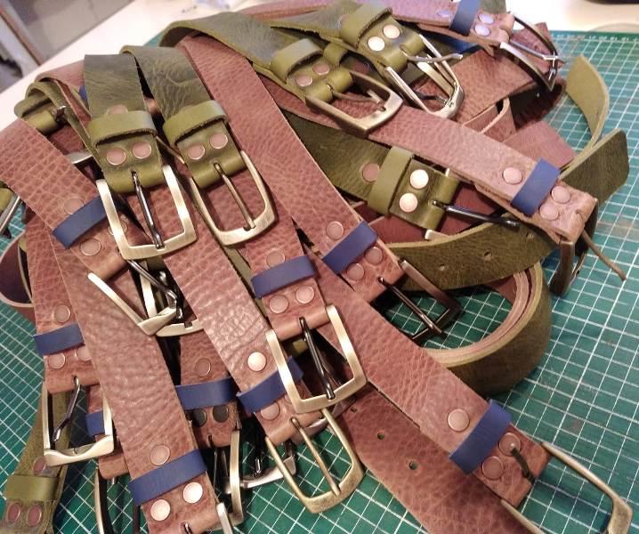 L'atelier de maroquinerie