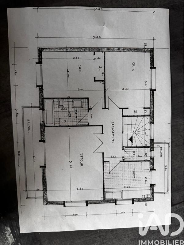 Maison - 107 m² - 4 pièces