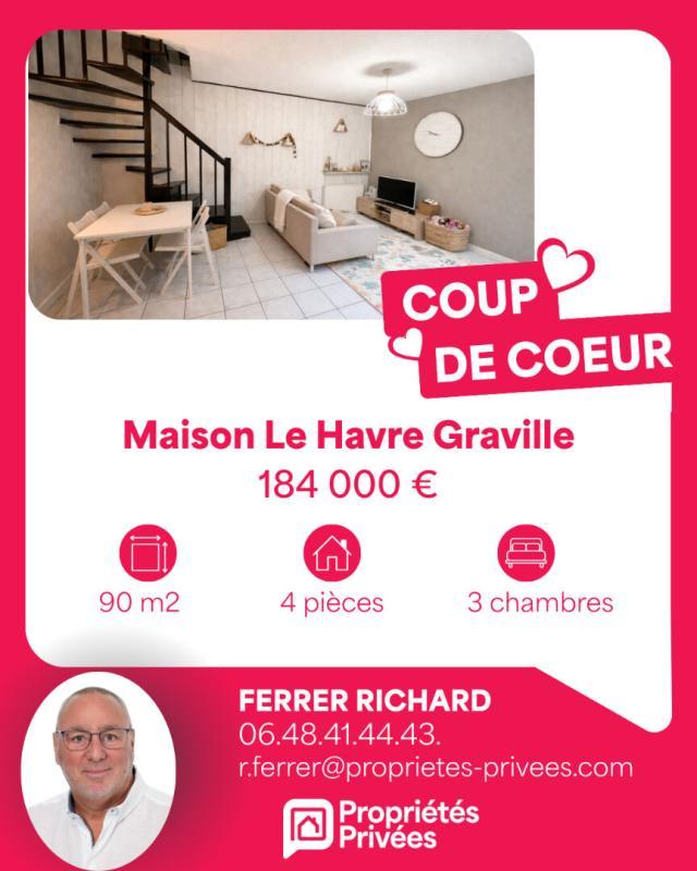 Maison - 90 m² - 4 pièces