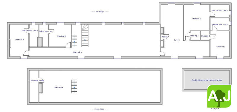 Maison ancienne - 332 m² - 9 pièces