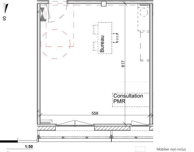 Local commercial - 34 m² - 1 pièce