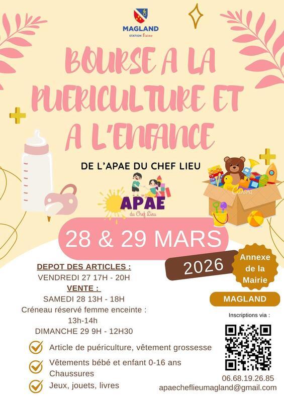 Bourse à la puériculture