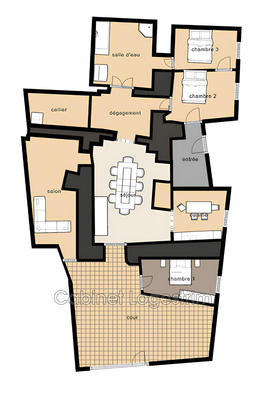 Appartement - 117 m² - 5 pièces