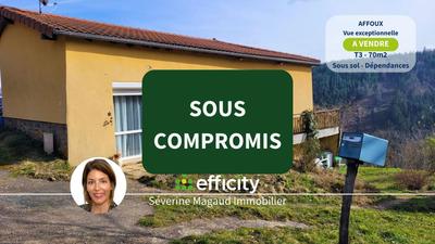 Maison - 70 m² - 3 pièces