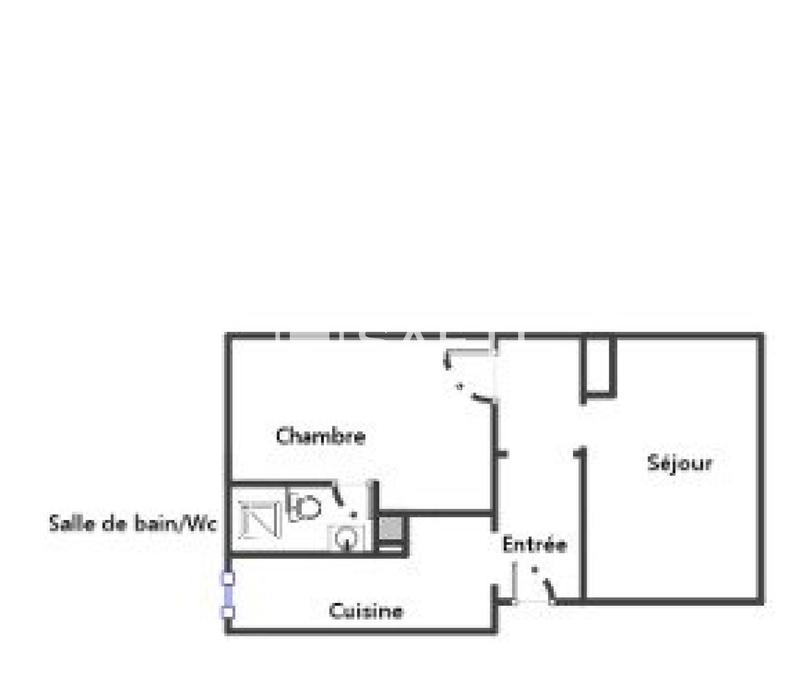 Appartement - 39 m² - 2 pièces