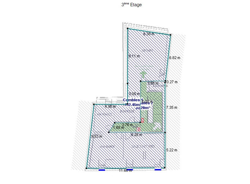 Immeuble - 468 m² - 11 pièces