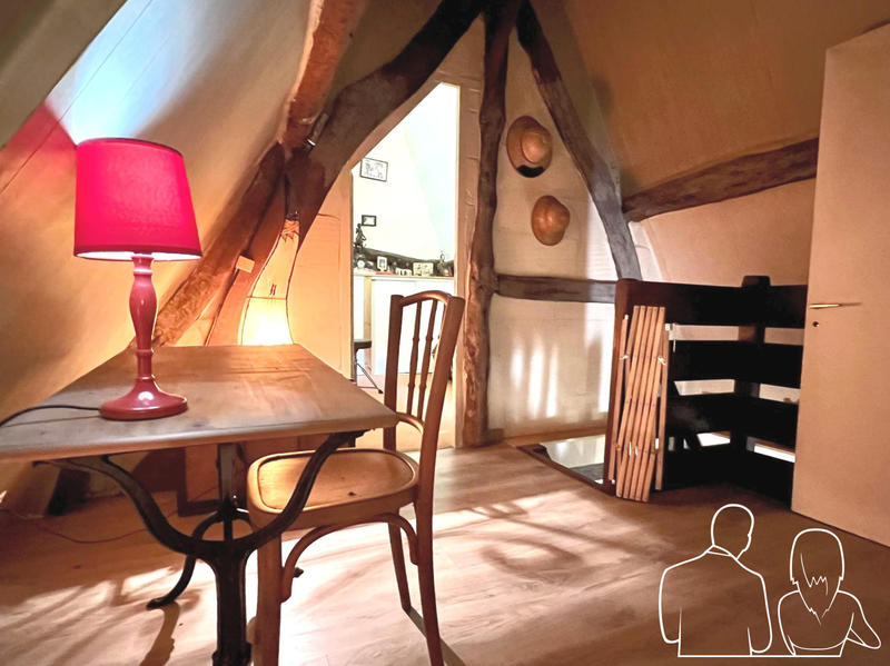 Maison ancienne - 64 m² - 3 pièces