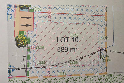 Terrain - 589 m²