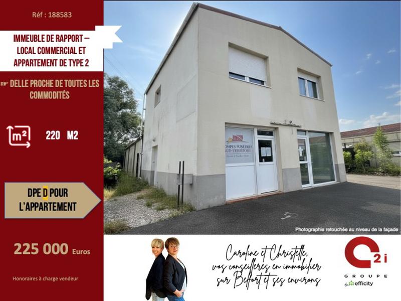 Immeuble - 220 m² - 8 pièces