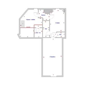 Appartement - 58 m² - 4 pièces