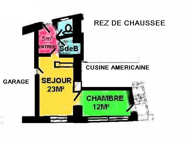 Appartement - 45 m² - 2 pièces