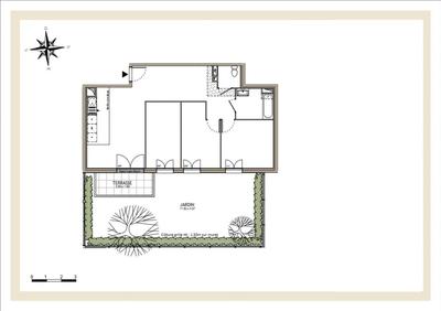 Appartement - 64 m² - 3 pièces