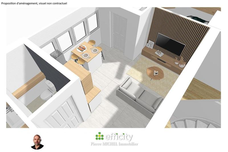 Appartement - 55 m² - 3 pièces