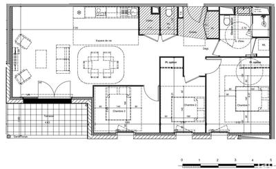 Appartement - 88 m² - 4 pièces