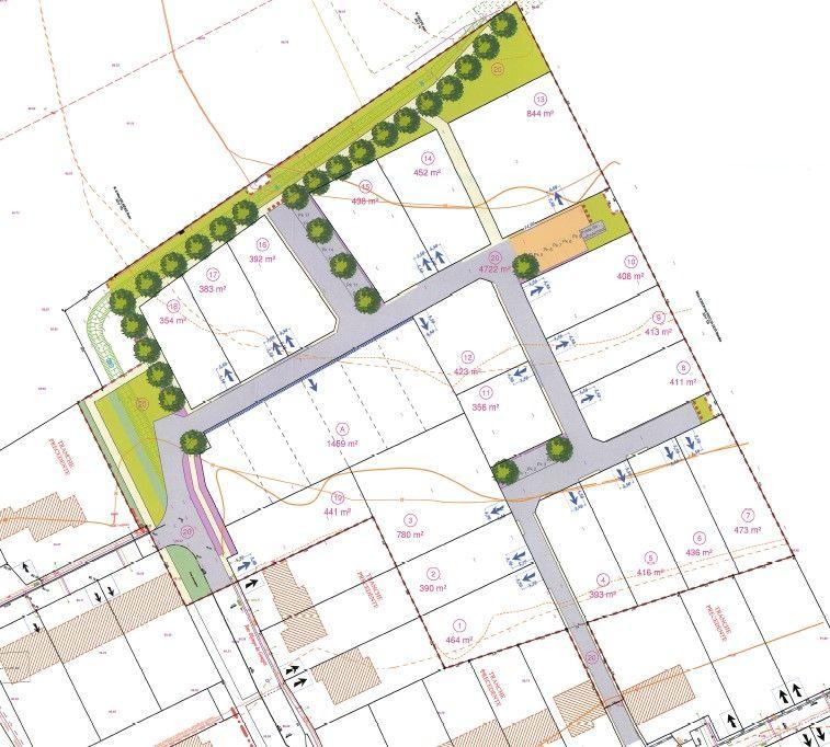 Terrain constructible - 563 m²