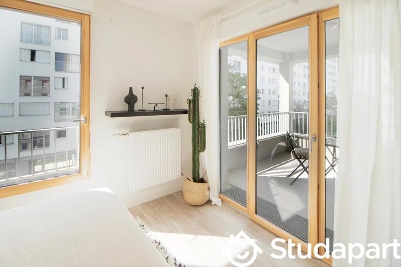 Chambre - 9 m² - 1 pièce