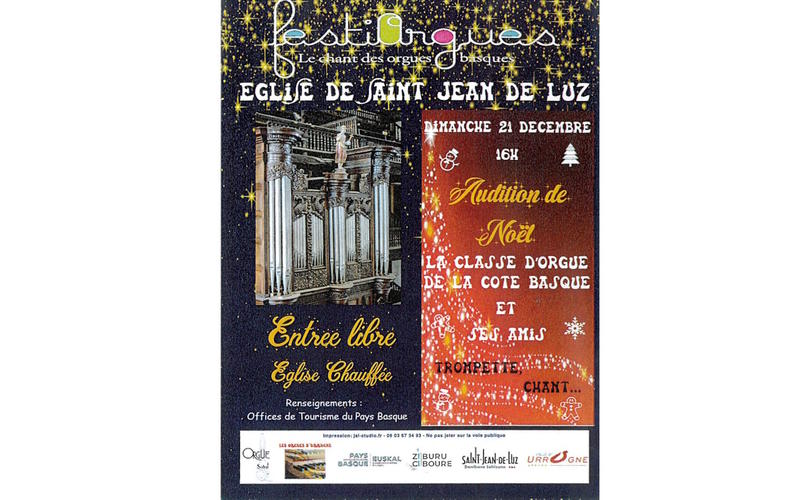 FestiOrgues : Audition de Noël