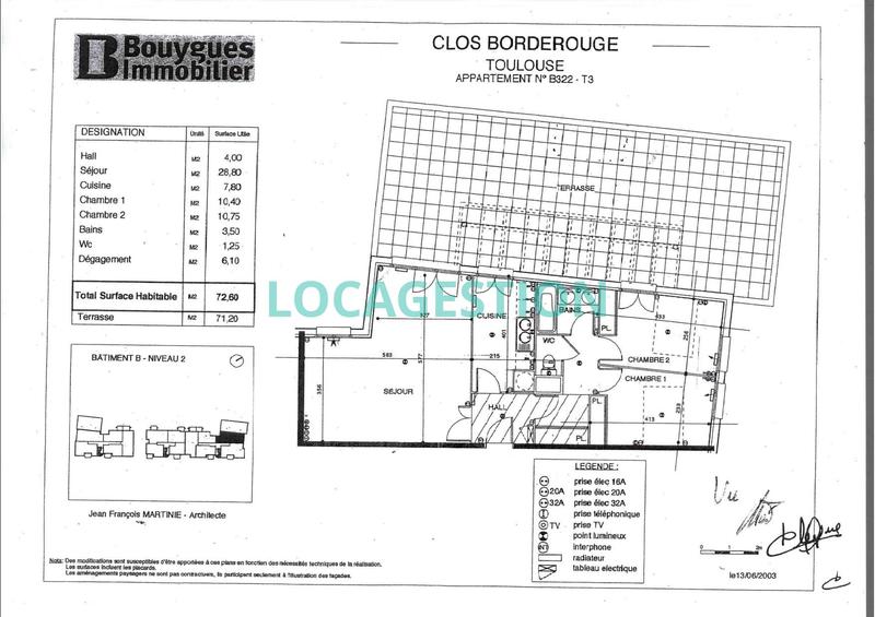 Appartement - 73 m² - 3 pièces