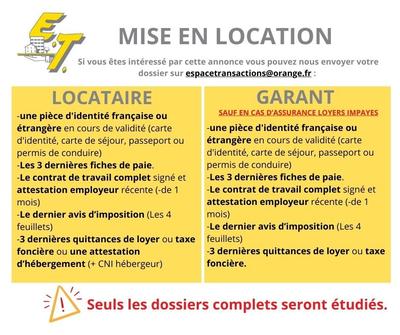 Appartement - 28 m² - 1 pièce