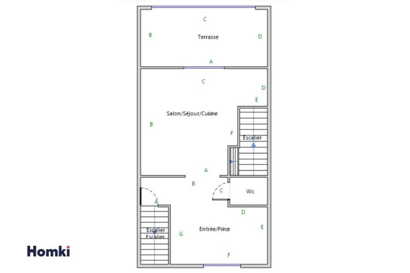 Appartement - 90 m² - 3 pièces