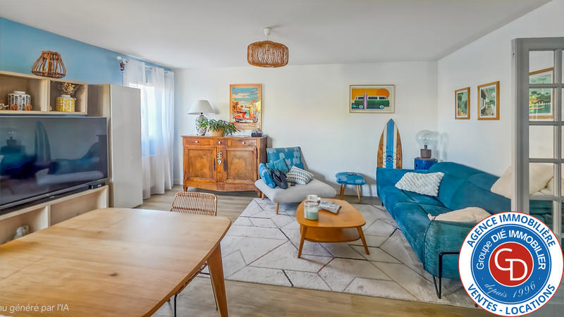 Appartement - 65 m² - 3 pièces