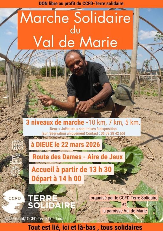 Marche solidaire du val de Marie