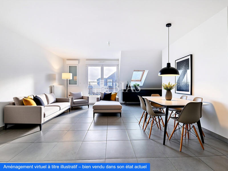 Duplex - 60 m² - 3 pièces