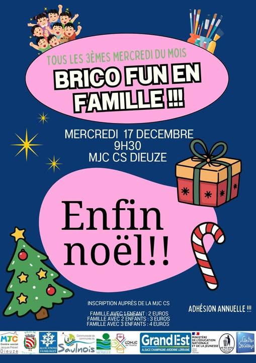 Atelier bricolage - Enfin Noël