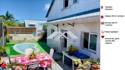 Maison - 112 m² - 5 pièces