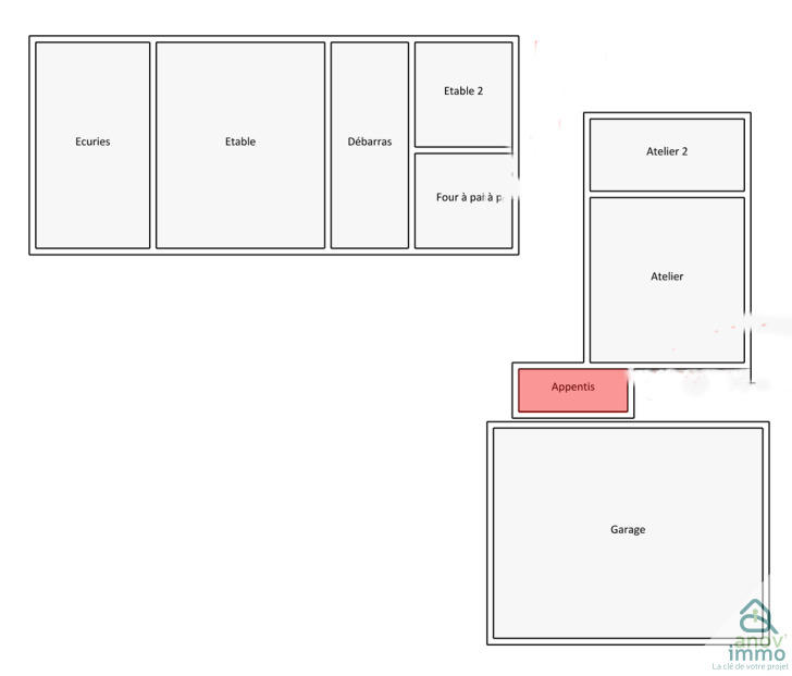 Ferme - 119 m² - 5 pièces