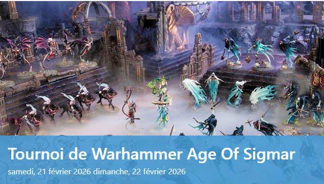 Tournoi de Warhanmer age of sigmar