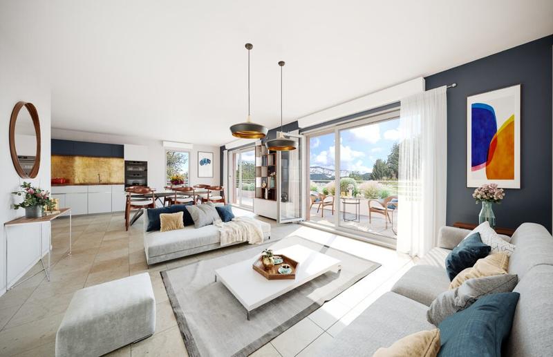 Appartement - 61 m² - 3 pièces