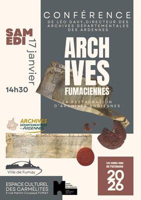 Conférence : Archives fumaciennes