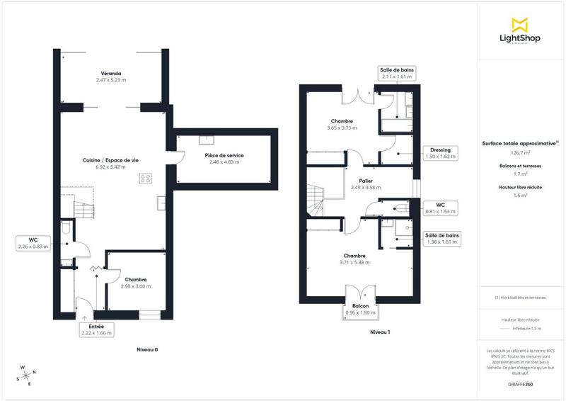 Maison - 110 m² - 5 pièces