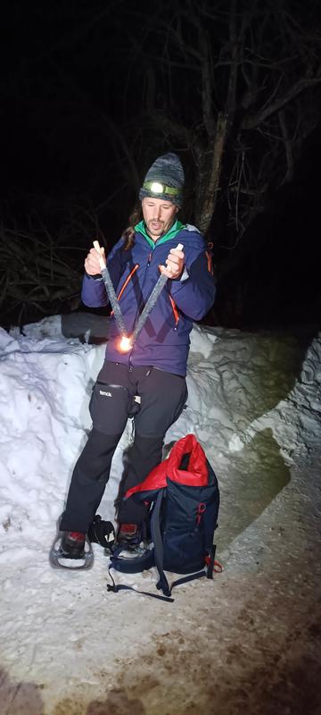 Sortie raquette nocturne : soirée fondue