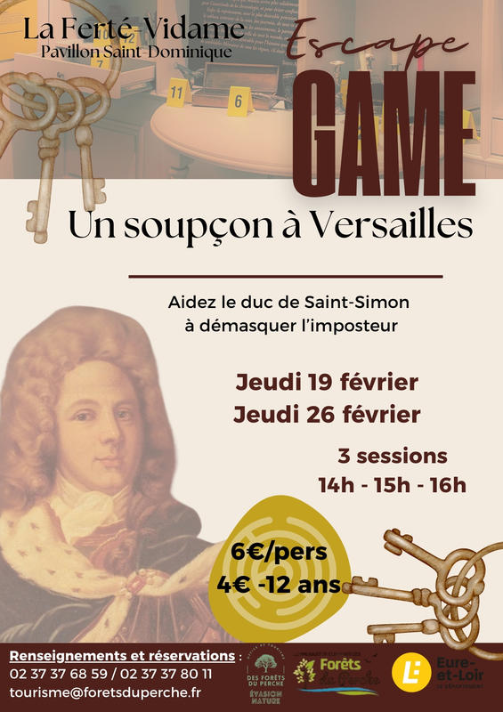Escape Game "Soupçon à Versailles"