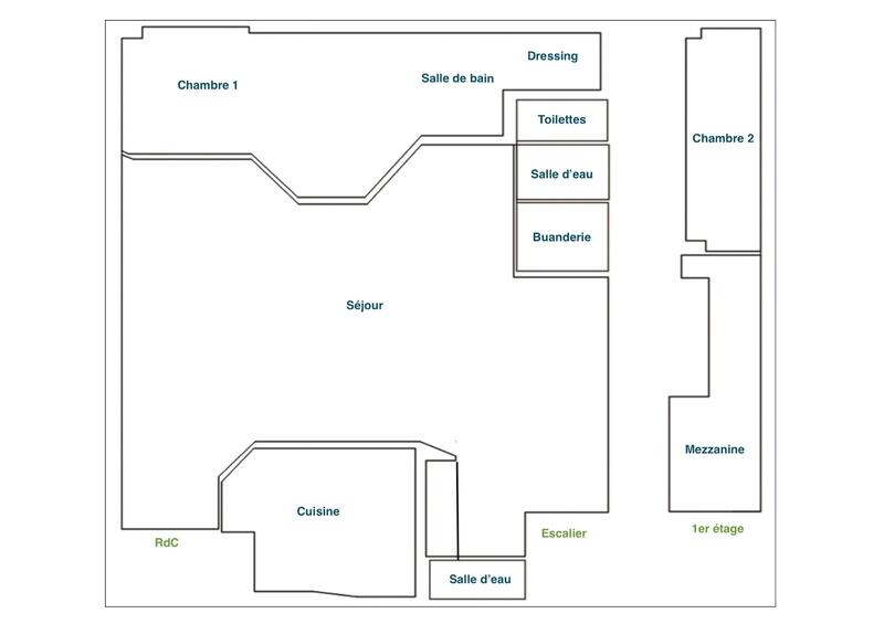 Appartement - 97 m² - 4 pièces