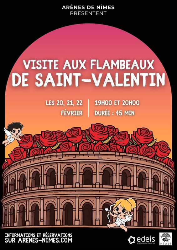 Visites aux flambeaux de la Saint Valentin