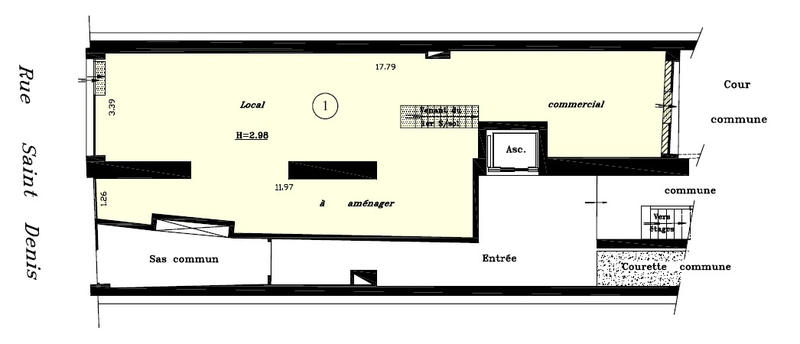 Local commercial - 80 m²