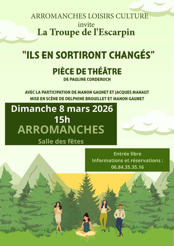 Comédie - Pièce de Théâtre "Ils en sortiront changés"