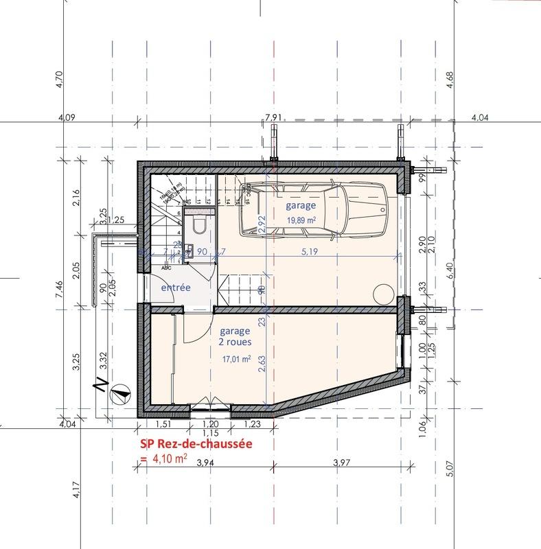 Terrain constructible - 270 m²
