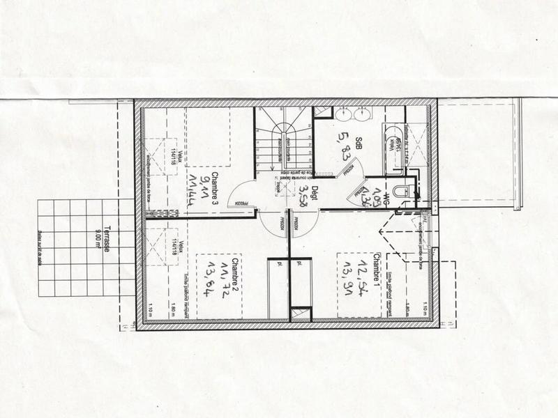 Maison - 86 m² - 4 pièces