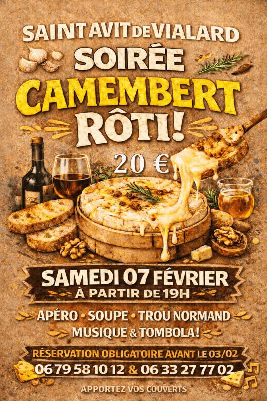Soirée Camembert Rôti