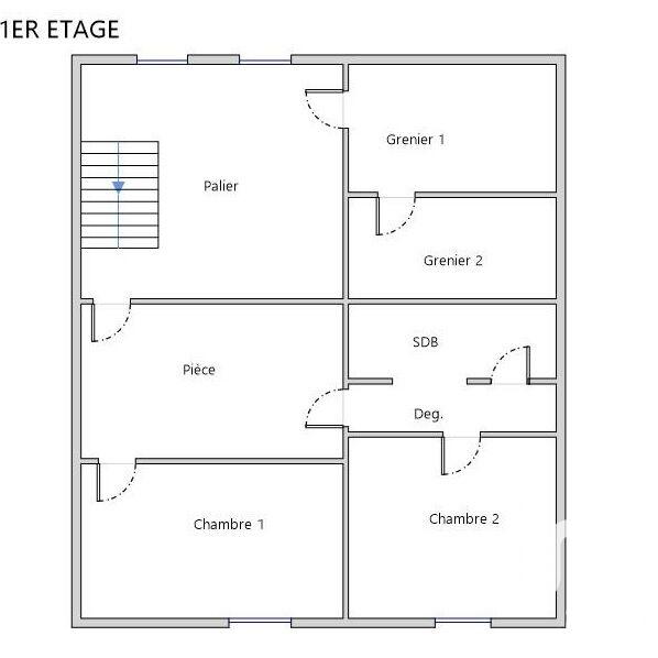 Maison de village - 142 m² - 5 pièces