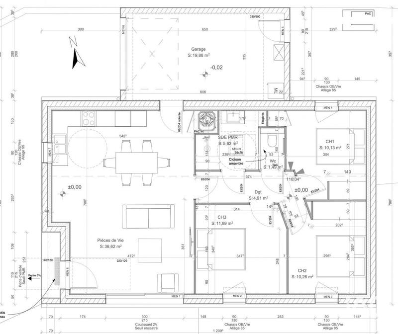 Maison - 81 m² - 4 pièces